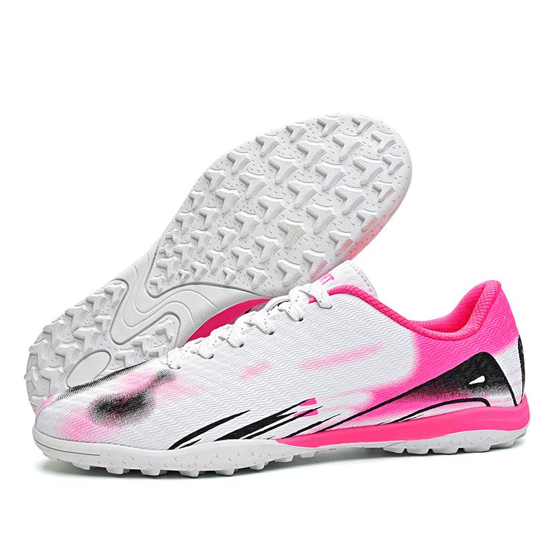 Professional men's soccer shoes TF broken nail short nail outdoor sports shoes artificial turf grip training shoes