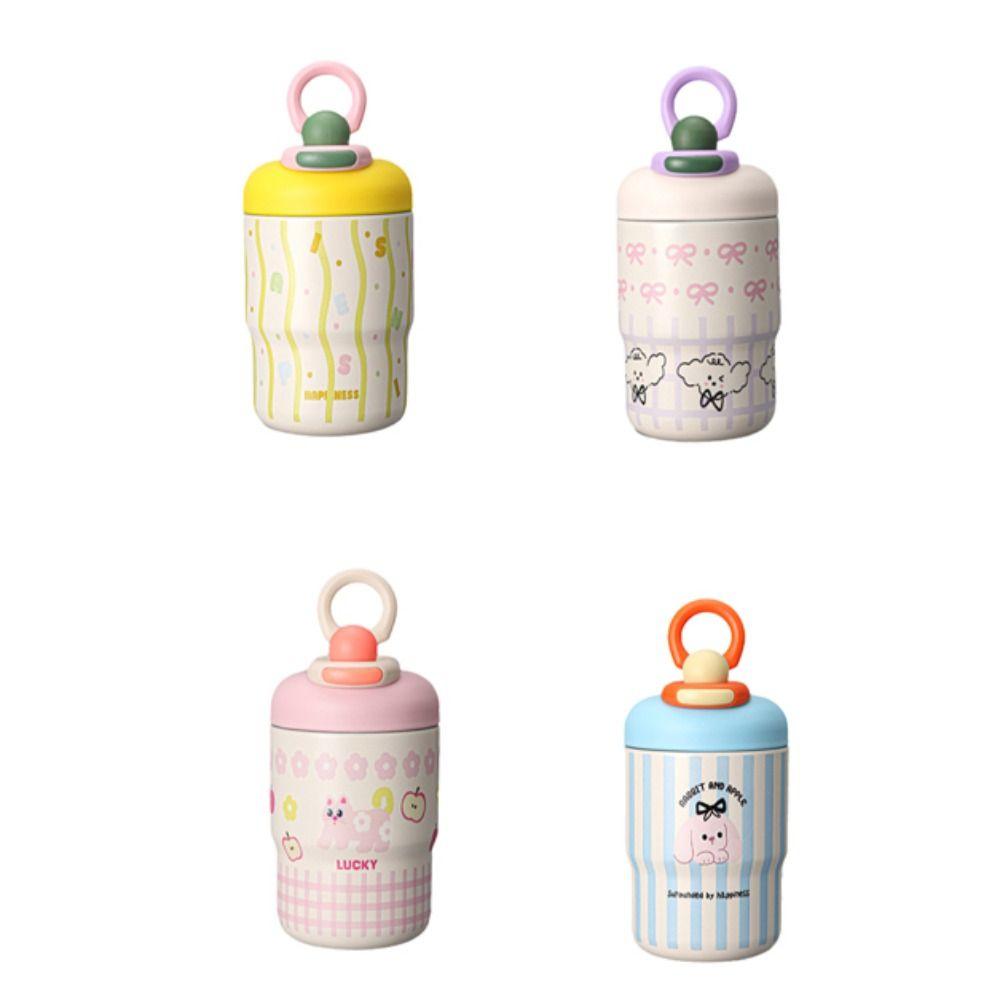 Cartoon Water Cup 500ml Coffee Mug Cute Insulated Cup