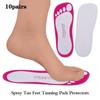 10 пар Eva Spray Tanging Feet Pads Protectors For Sunless Accessories Одноразовые нескользящие пляжные туфли для моря