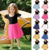 Девочки Платье с рукавами для малышей Платья Повседневные платья для вечеринок и школ Одежда для девочек