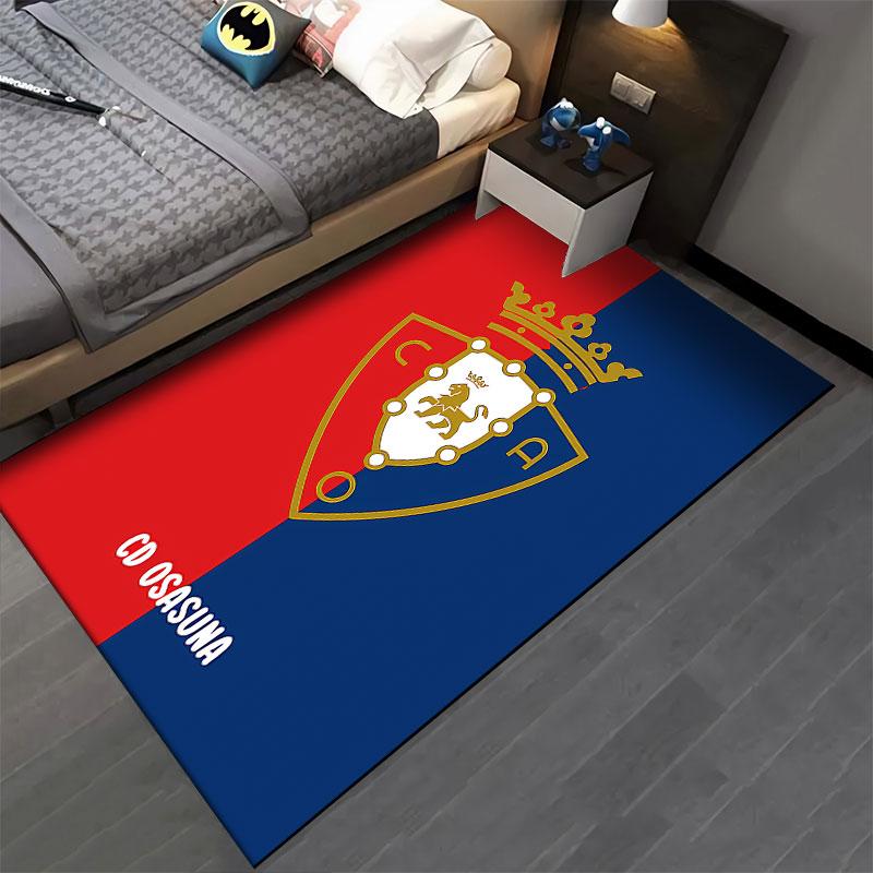 CD Osasuna Shield Design Carpet suitable as a non-slip mat for the living room or bedroom sofa