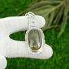 925 Silver Natural Polychrome Jasper Bezel Anniversary Wife Boho Pendant Jewelry