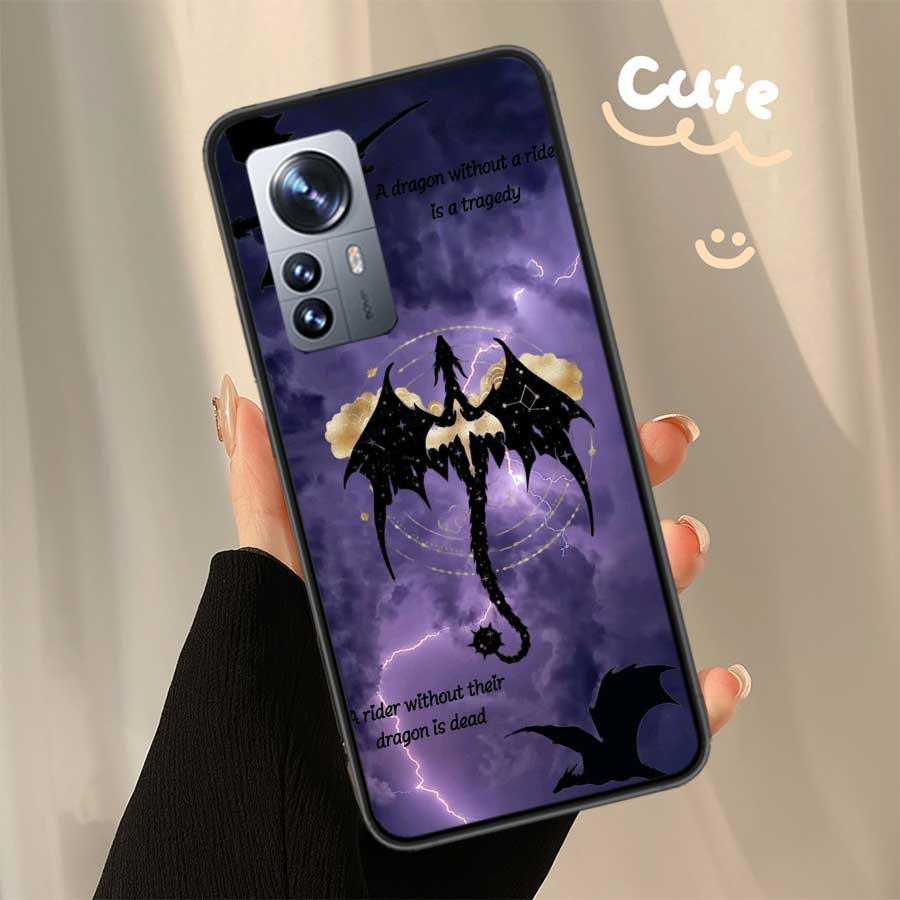 Чехол для телефона F-Fourth W-Wing Dragon для Xiaomi Poco F7 Mi 14 Ultra 15 13 12 Pro 11T 10T 12T Pro 12X 11i 11 10 Lite 5G 9 8 Cover Ca