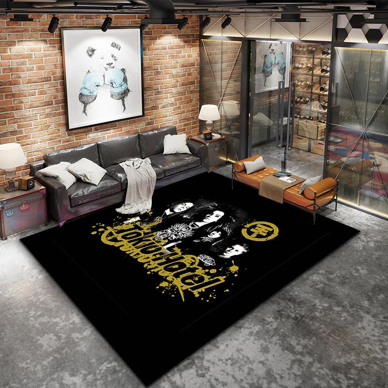 Tokio Hotel Carpet Rug For Living Room Bedroom Home Sofa Decoration Kids Play Nonslip Floor Mat