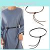 Stylish Faux Leather Knotted Belt For Women Perfect For Coats Sweaters Dresses And Down Jackets