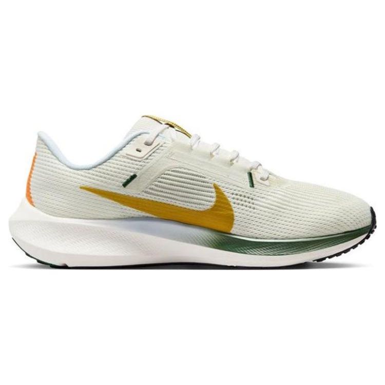 Nike Мужские кроссовки Air Zoom Pegasus 40 Wildflowers кремового цвета с парусом из морского стекла FV3631-081