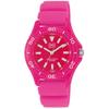Women's VR25-003 ( Watch Q&Q Sports Watch 10-atm Quartz Women's) Round Watch Pink Resin