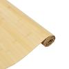 Rectangular Rug in Light Natural Bamboo 80 x 100 cm