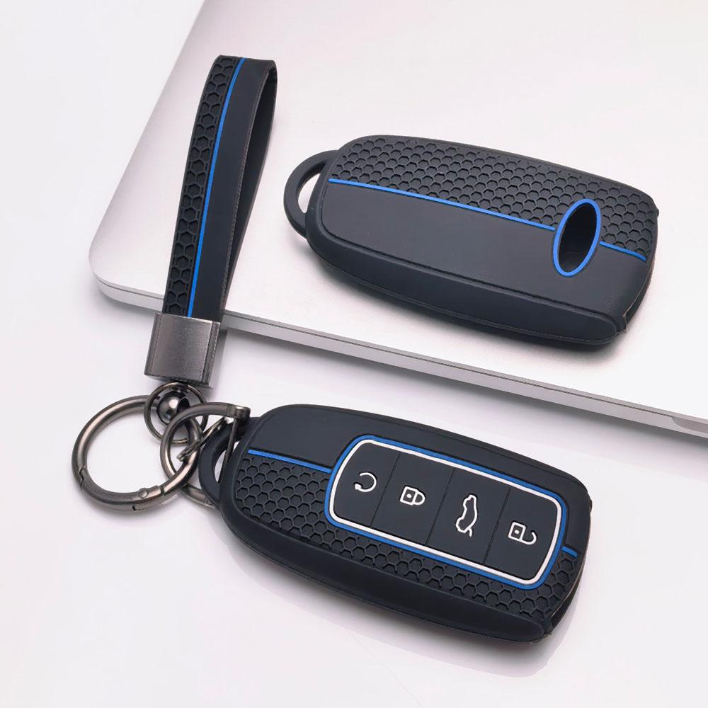 Силиконовый чехол-брелок для ключей Chery Tiggo 8 Pro Tiggo 7 Pro Omoda C5 Arrizo 8 для Exeed TXL TX LX VX Защита от царапин Ударопрочный