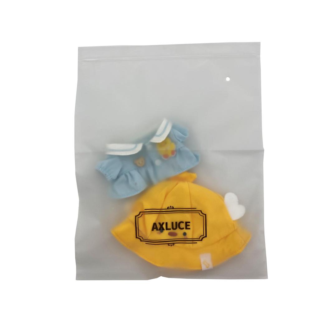 AXLUCE - Plush Clothes - Stuffed Animal - Clothes - 15cm - Doll (Yellow Hat, 15cm)