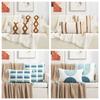 Tufted Tassel Pillow Case Bohemian Home Living Room Sofa Bedroom Tassel Back Cushion Core-free