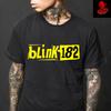 Мужские и женские футболки Blink 182 Панк-рок группа Музыкальная футболка Унисекс Плотный хлопок