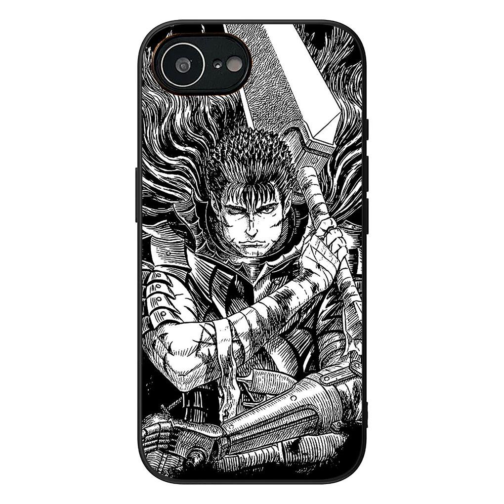 Soft Cover for Xiaomi Redmi Note 13 14 ProPlus A3 Pro Plus 13C Pro+ Note13 Note14 Coque Phone Case Berserks Guts Cartoon