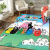 Custom 1Pc Colorful Characters Garden Party Rug Office Carpet Indoor Outdoor Entrance Doormat Nonslip Soft And Comfortable Living Room D9154