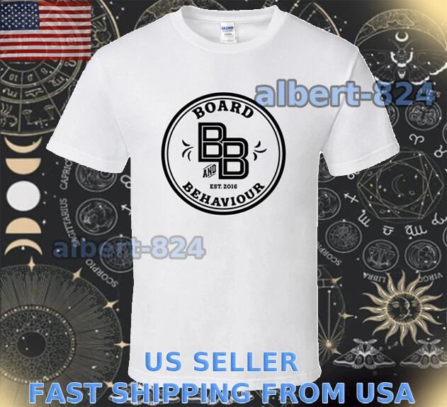 NEW SHIRT BOARD AND BEHAVIOUR LOGO T shirt FUNNY AMERICAN SIZE S TO 5XL