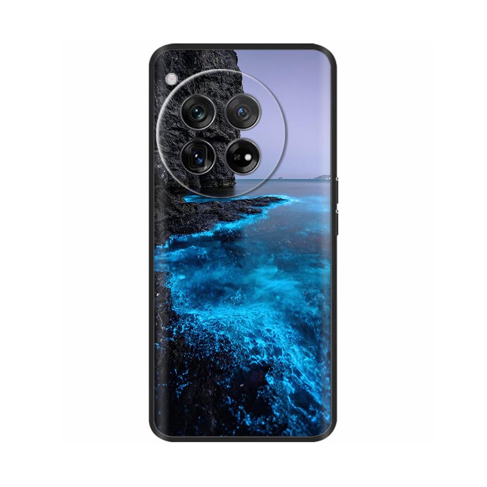 For OnePlus 12 Case Marble TPU Silicone Soft Phone Cases Cover For OnePlus 12 5G CPH2581 6.82" OneMore 12 Colorful Painted Capa