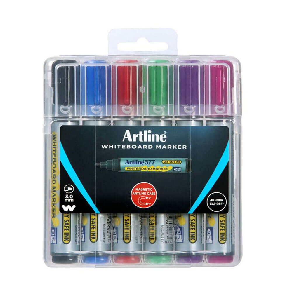 Маркер для белой доски Artline в жестком футляре 2 мм в ассортименте
