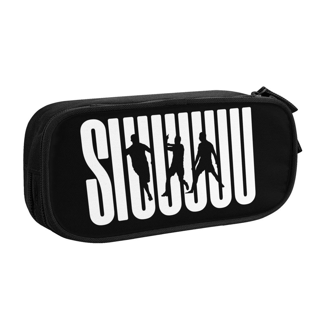 Football Soccer CR7 Pencil Cases Fun Pen Bag Student Big Capacity School Supplies Cosmetic Pencil Pouch