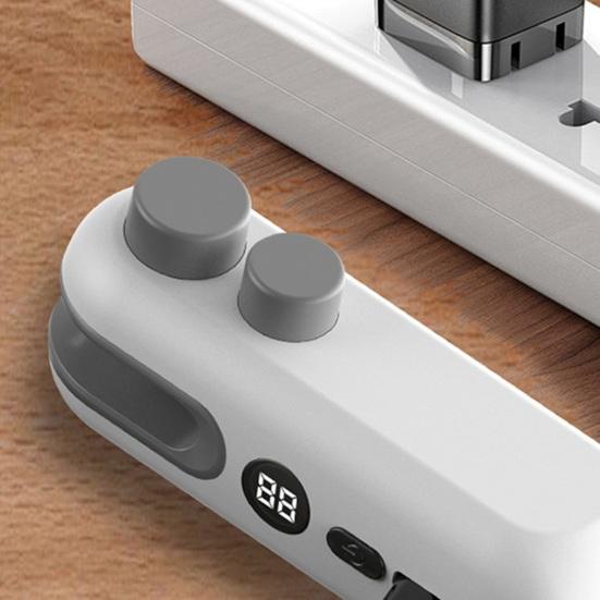 1/2 шт. Мини-запайщик пакетов с резаком, экран с индикацией мощности, 2 в 1, портативный ручной