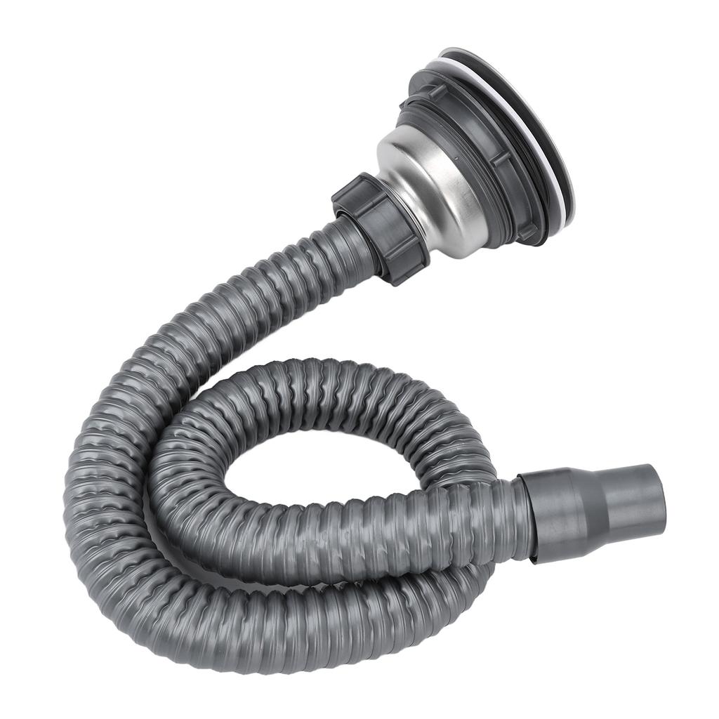 Bathtub Drain Stopper Strainer Stainless Steel Large Size Hair Catcher Drain Strainer Set with Tube