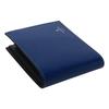 On Bifold Wallet Coin Purse Partial 555613 Black [Lanvin Blue] Men's [01]