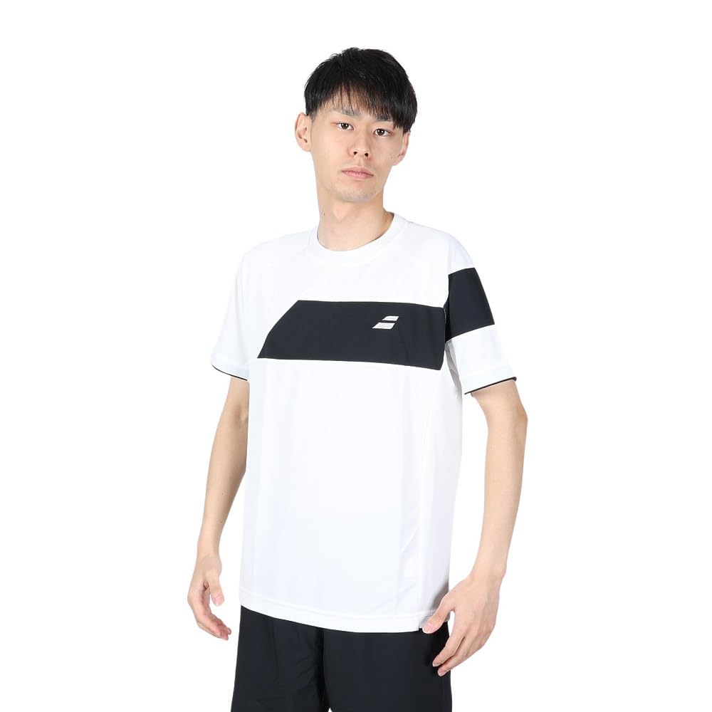 Babolat Теннисная одежда Унисекс КЛУБНАЯ РУБАШКА С КОРОТКИМ РУКАВОМ С коротким рукавом BUG4311C 2024SS Футболка