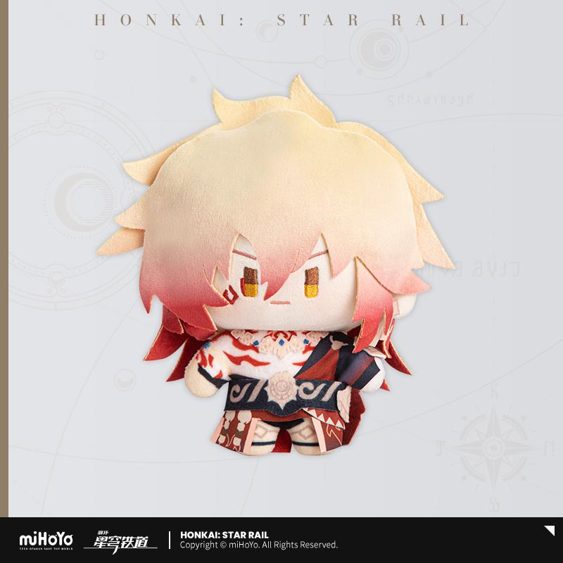 Официальная игра Mihoyo Honkai Star Rail Серия Q Jing Yuan Fu Xuan Mydei Aventurine Аниме Косплей Плюшевая Кукла Игрушка Талисман Подарок