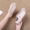 Летняя обувь из вулканизированной кожи для женщин, кроссовки Harajuku Slip On, женские широкие полулоферы со шнуровкой, кроссовки JK Girl Mules, новые