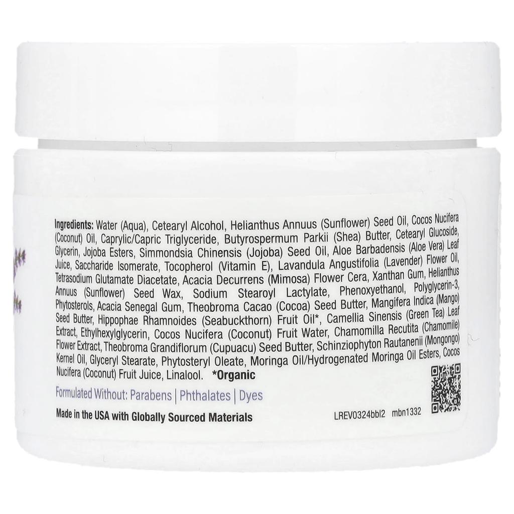 Mild By Nature Lavender Body Butter, 2 Oz (57 G)