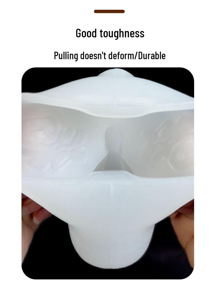 Силиконовая форма для муссовых десертов в виде иероглифа Фу «Лошадь» для животных французских десертов