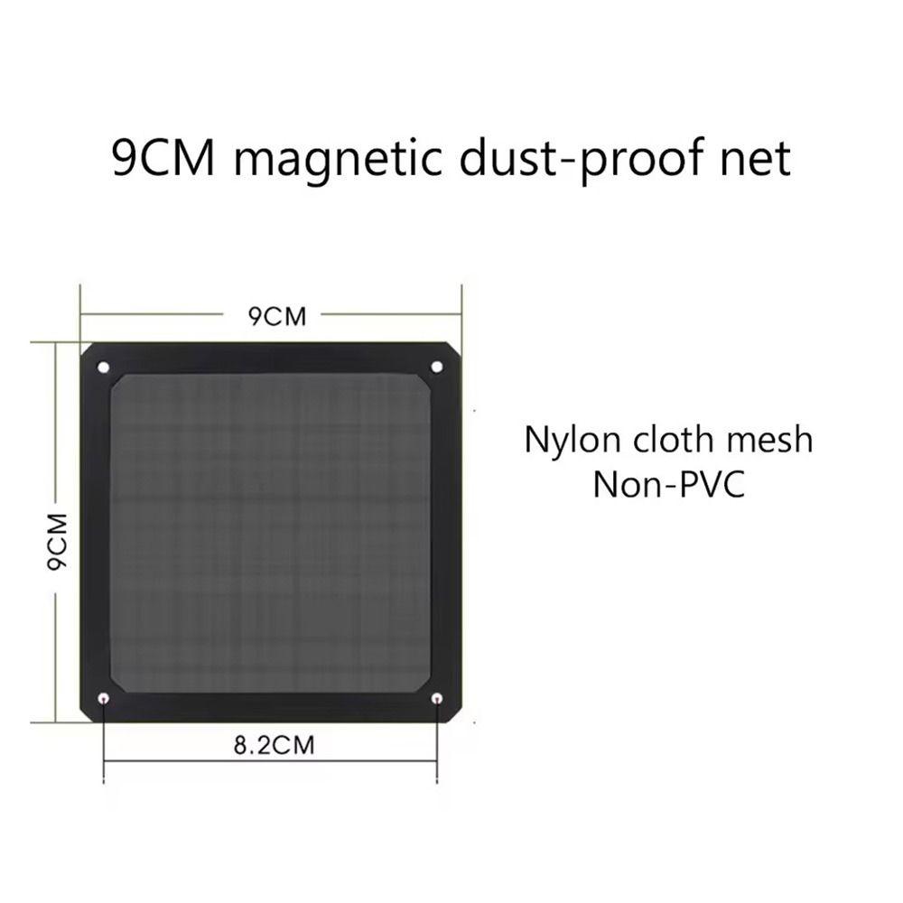Magnet PC Chassis Cooling Fan Dust Filter 80mm 90mm 120mm 143mm Computer Chassis Net Guard