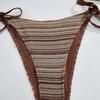 1011 new European and American sexy neck strap bikini large size swimsuit split beach shorts three-piece swimsuit