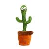 TOMMYFIELD Cactus Toy That Has and Recommended for Ages Moves, Sings, Dances, Lights, Records, Voice, Talks. Green. 6+.