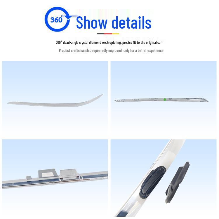 BMW Fender & Bumper Decorative Strips: 730Li Side Vents, 740Li Fog Light, 750L Front & Rear.