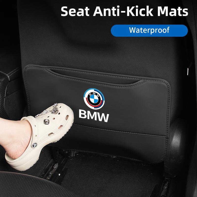 BAGD7 Car Sticker Car Seat Back Anti Kick Pad Child Anti-Scratch Protective Mat For BMW X1 X3 X5 X6 X7 E84 E83 F25 M3 E90 E91 E60 F15