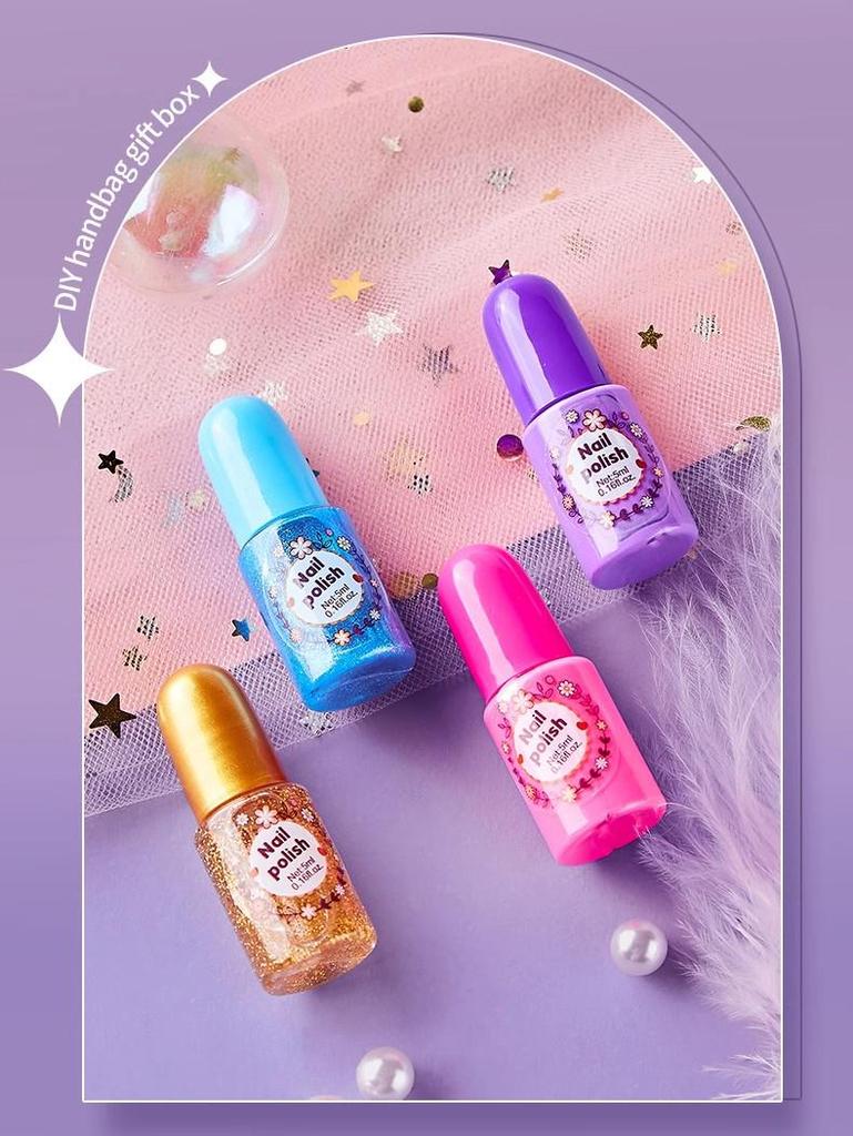 Набор детской косметики «Принцесса» для девочек: Набор для ролевых игр с помадой и лаком для ногтей