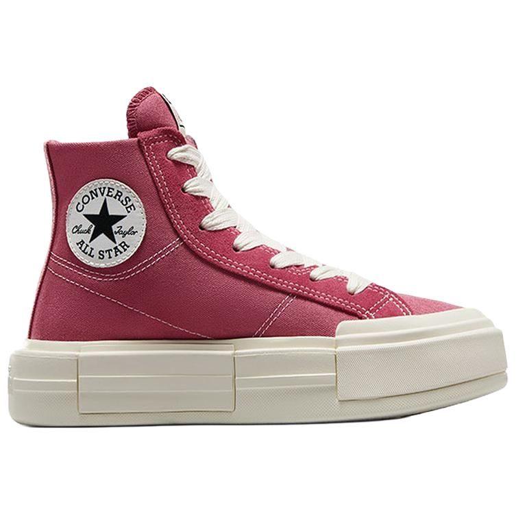 Converse Круизные износостойкие высокие кеды унисекс розовые A12315C