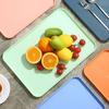 Chong Gu Wheat Straw Plastic Tray Thickened Anti-Drop Fruit Plate Stall Kindergarten Special Plate High Value