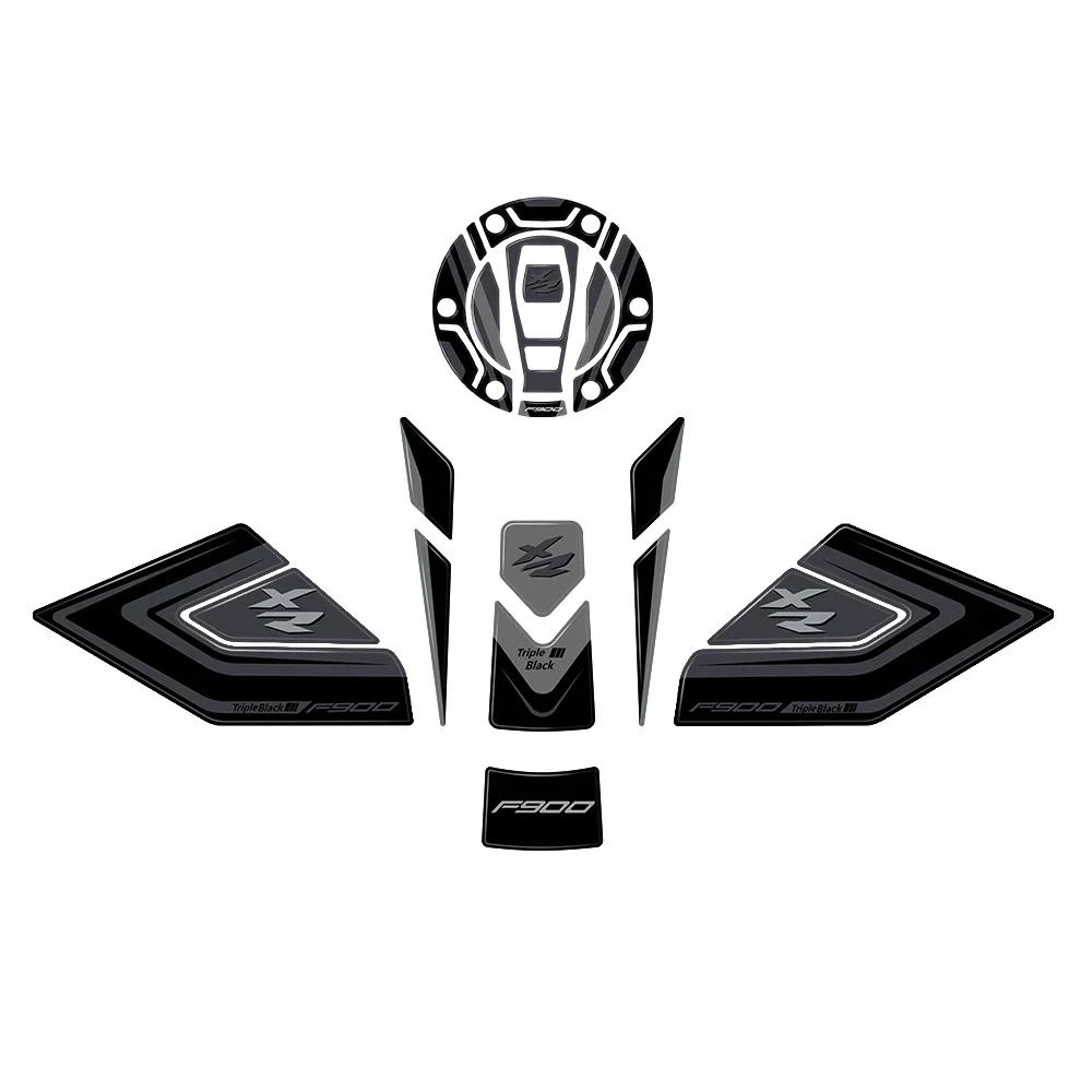 F900XR 2023 Motorcycle Accessories 3D Sticker Tank Pad Epoxy Decal Decoration Protection Kit for BMW F 900 XR 2020 2022 2023