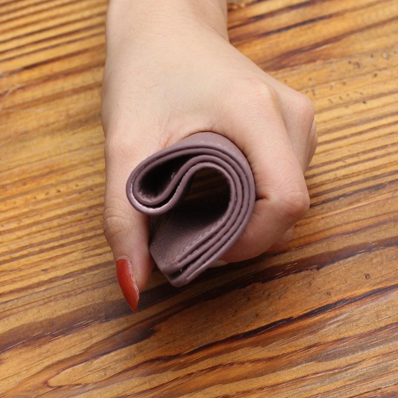 Мини-кошельки для женщин, мягкая натуральная кожа, короткий кошелек из телячьей кожи, первый слой, женский бумажник из коровьей кожи