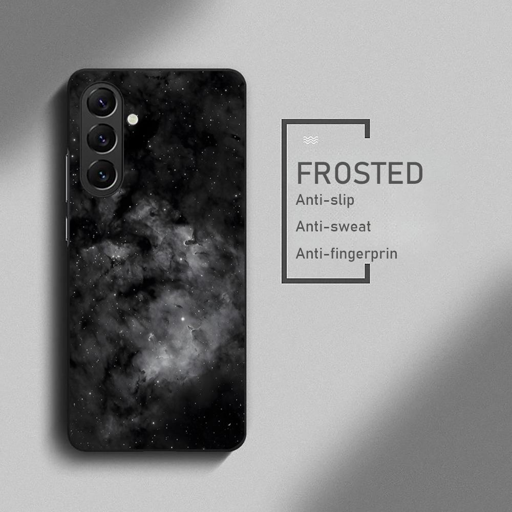 Популярный чехол для телефона с изображением планет Вселенной Для Samsung Galaxy S25 S24 S23 S22 S21 S20 Plus Ultra Note20 Мягкий Черный
