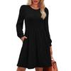 Women's Fashion Long-Sleeve Dress