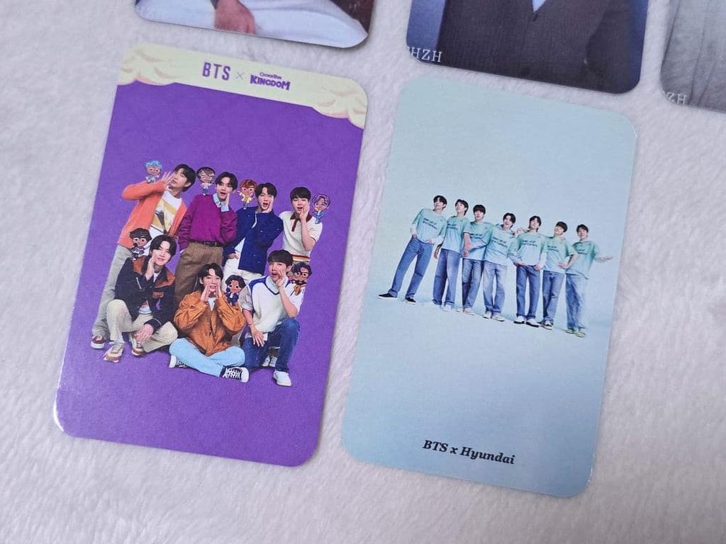 [USED] BTS Photo Cards by Korean Producers