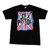 Sex Pistols England Flag Punk Band Unisex T-shirt Black Tee