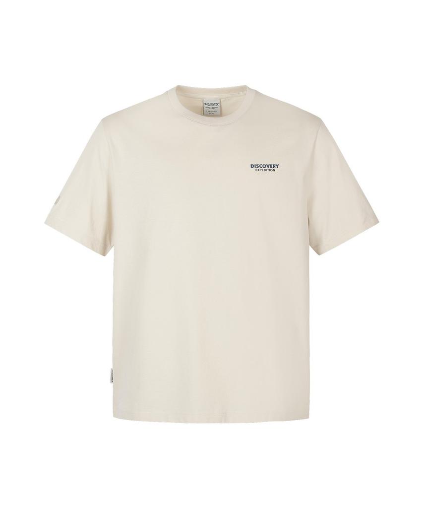 DISCOVERY EXPEDITION Uni Freshvent Футболка с коротким рукавом с графическим принтом (D/Слоновая кость)