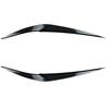 Headlight Evil Eyebrows for X1 F48 18i, 18d, 20i, 20d, 25i, 25d, 125e (2016-2020) - Car Headlamp Eyelid Sticker Trim Cover