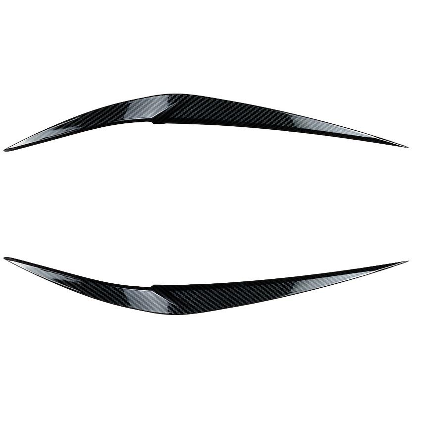 Headlight Evil Eyebrows for X1 F48 18i, 18d, 20i, 20d, 25i, 25d, 125e (2016-2020) - Car Headlamp Eyelid Sticker Trim Cover