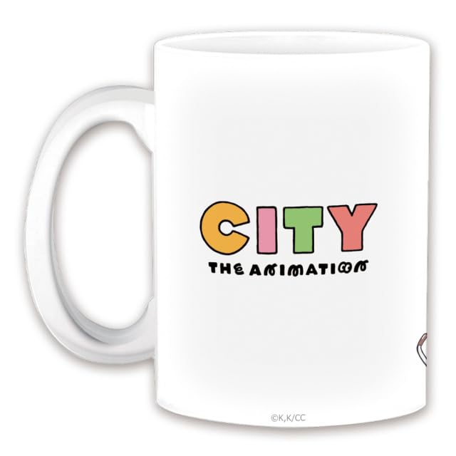 ТВ-аниме "CITY THE ANIMATION" кружка тизерный визуальный вариант