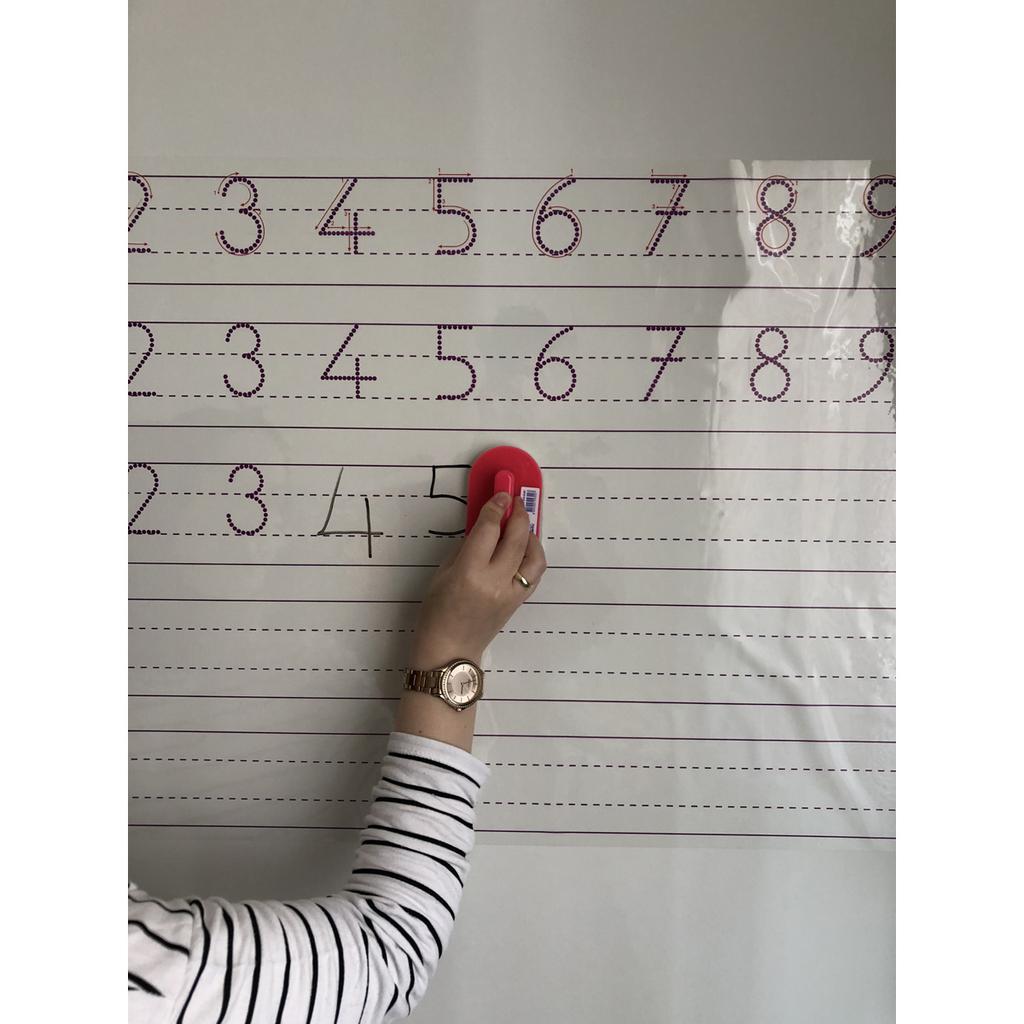 Умная бумажная доска для изучения чисел, доска для письма 85x56 см, ручка, подарок