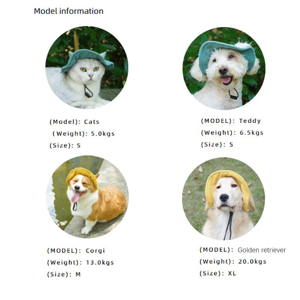 Регулируемая веревочная шляпа-панама для питомца с отверстиями для ушей, солнцезащитная кепка с козырьком для собаки, модная кошачья панама, кошка, собака